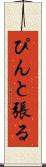 ぴんと張る Scroll