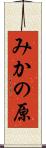 みかの原 Scroll