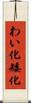 わい化 Scroll