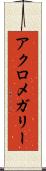 アクロメガリー Scroll
