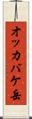 オッカバケ岳 Scroll
