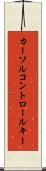 カーソル・コントロール・キー Scroll