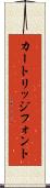 カートリッジフォント Scroll