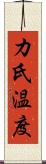 カ氏温度 Scroll