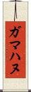 ガマハヌ Scroll