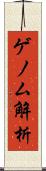 ゲノム解析 Scroll