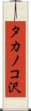 タカノコ沢 Scroll