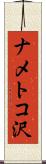ナメトコ沢 Scroll