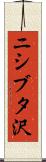 ニシブタ沢 Scroll