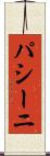 パシーニ Scroll