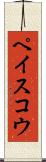 ペイスコウ Scroll