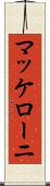 マッケローニ Scroll