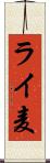 ライ麦 Scroll