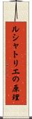 ルシャトリエの原理 Scroll
