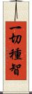 一切種智 Scroll