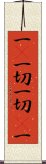 一卽一切一切卽一 Scroll