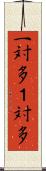 一対多 Scroll