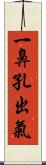 一鼻孔出氣 Scroll