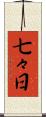 七々日 Scroll
