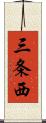 三条西 Scroll