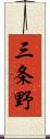 三条野 Scroll
