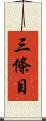 三條目 Scroll