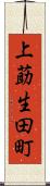 上莇生田町 Scroll