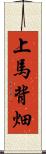 上馬背畑 Scroll