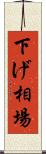 下げ相場 Scroll