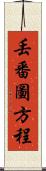 丟番圖方程 Scroll