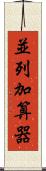 並列加算器 Scroll