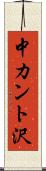 中カント沢 Scroll