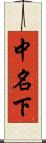 中名下 Scroll