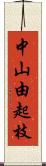 中山由起枝 Scroll