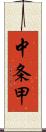 中条甲 Scroll