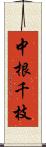 中根千枝 Scroll