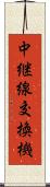 中継線交換機 Scroll
