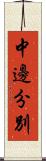 中邊分別 Scroll