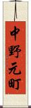 中野元町 Scroll