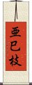 亜巳枝 Scroll