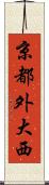 京都外大西 Scroll