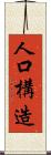 人口構造 Scroll