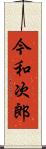 今和次郎 Scroll