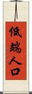 低端人口 Scroll