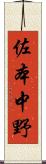 佐本中野 Scroll
