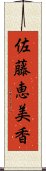 佐藤恵美香 Scroll