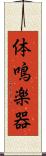 体鳴楽器 Scroll