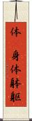 体(P);身体;躰;躯 Scroll