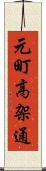 元町高架通 Scroll