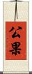 公果 Scroll